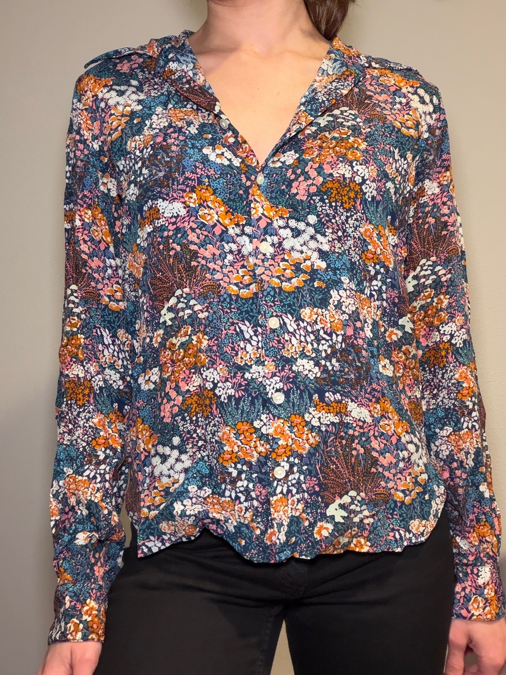 Trovata Jacquelin Shirt in Bijou Glade